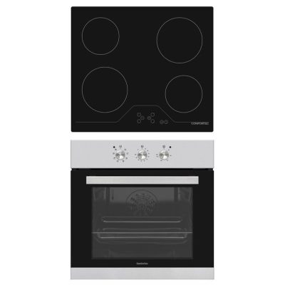 Conjunto forno e placa vitroceramica CONFORTEC CFS46FPV4