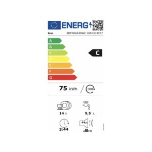 Lava-louça BEKO BDFN26440WC 60 cm (1)