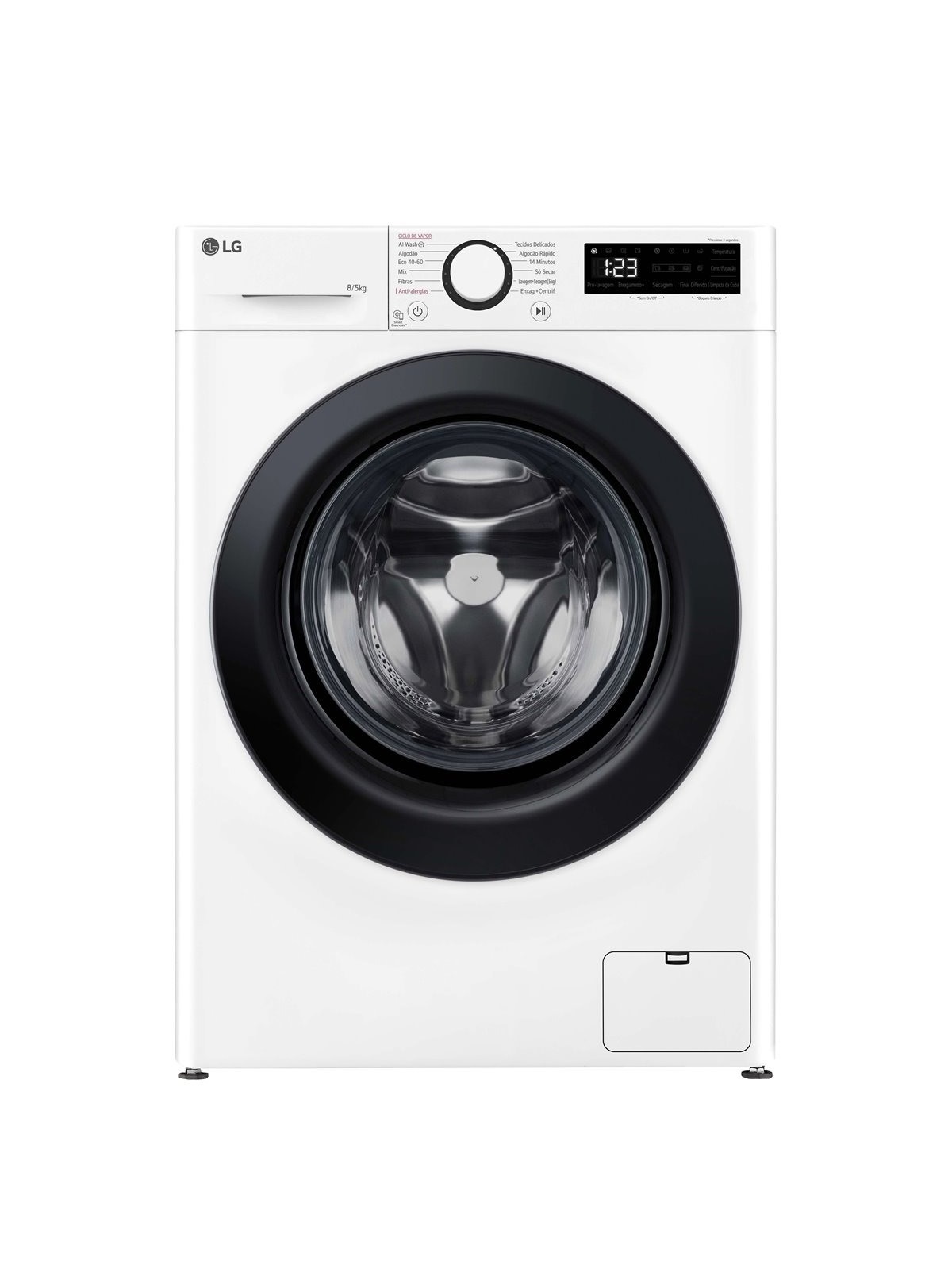 Máquina lavar e secar roupa LG F2DR5S8S6W 8kg5kg 1200rpm (1) Máquina lavar e secar roupa LG F2DR5S8S6W 8kg/5kg 1200rpm