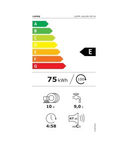 Máquina lavar loiça CANDY CDPH 2D1047W-01 slim 10 conjuntos (1)