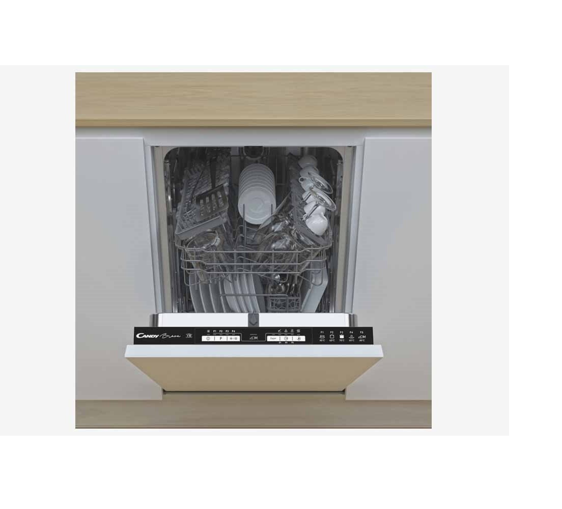 Máquina lavar loiça encastre CANDY CDIH 2L 1047 slim 14 conjunto