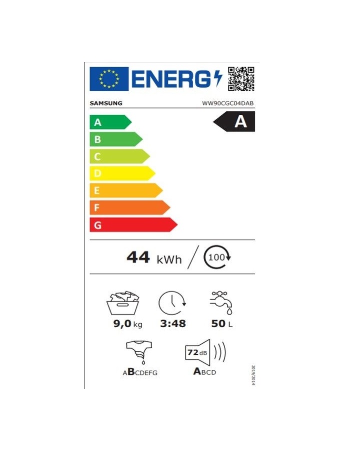 Máquina lavar roupa SAMSUNG WW90CGC04DABEC 9kg 1400rpm (1)