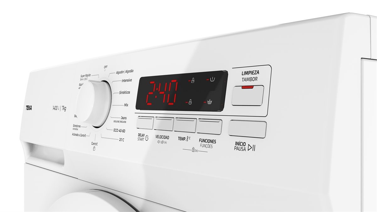 Máquina lavar roupa TEKA TK5 1470 WH EU 7kg 1400rp (4)