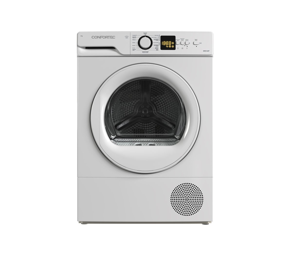 Máquina secar roupa CONFORTEC DR816HP 8kg bomba calor