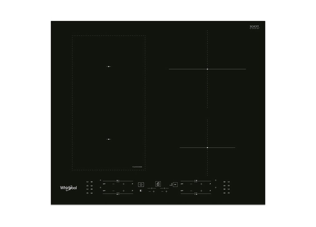 Placa de indução WHIRLPOOL WL B1160 BF 59 cm 4 zonas (1)