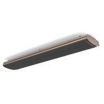 Aquecedor De Infravermelhos Industrial Corpo Em Alumínio Para Interiores e Exteriores 4000w 380 v Painel De Infravermelhos Industrial Comprimento 200 Cm Sem Controlo Remoto, Apenas Para Ligar/desligar Directamente o Sistema Instalação Eléctrica Necessária