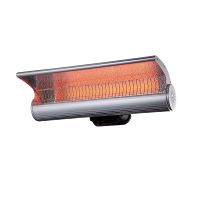 Aquecedor De Parede Reflector Infravermelho 2000w Prática e Económica Lâmpada Infravermelha Ir-a Com Controlo Remoto, Também Excelente Como Difusor De Calor De Parede. Produção Total 2000 W. Protegido Contra Jactos De Água Com Ip65