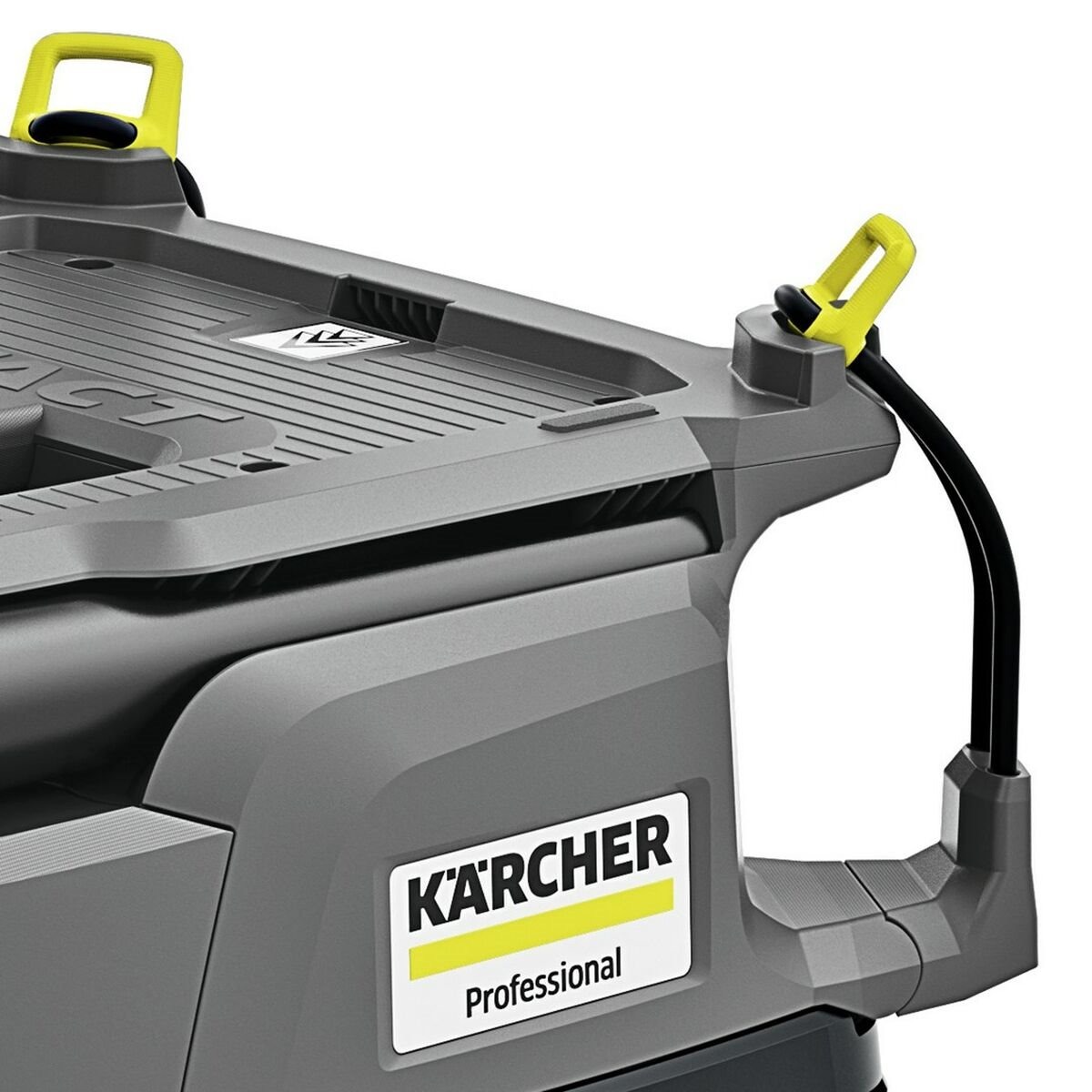 Aspirador Kärcher NT 301 Tact Amarelo Preto Cinzento 1380 W (2)