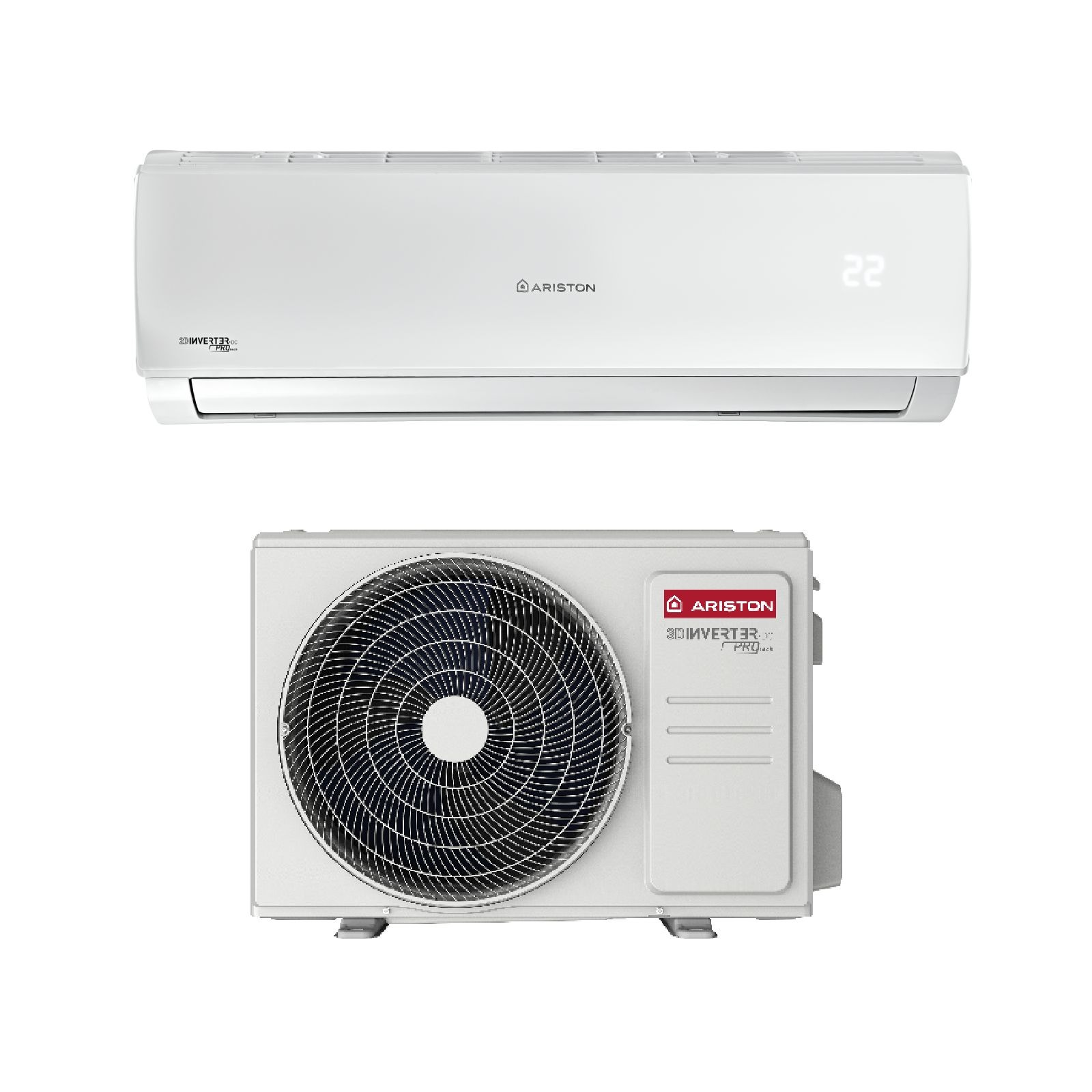 Climatizador monosplit Ariston alys mudo c25 2500w (25m2) Wi-Fi