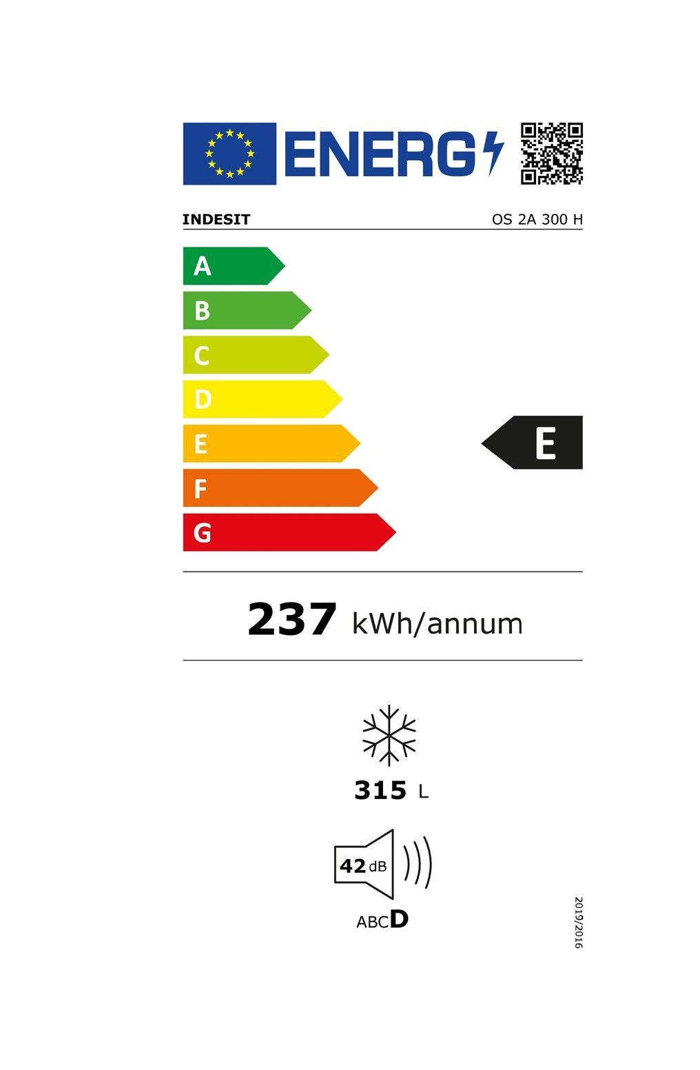 Congelador horizontal INDESIT OS 2A 300 H 315 litros (1)