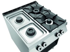 Fogão a gás 4 bicos 24,5 kw - base aberta - Bartscher. Bartscher (1)
