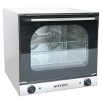Forno de convecção profissional, aço inoxidável, 4 níveis, prateleiras 454 x 357 mm, gama de temp.: 50-300°C, 2,67 kW, 10590 Vaiotec