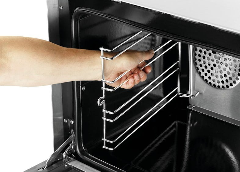 Forno de convecção profissional, aço inoxidável, 4 níveis, prateleiras 454 x 357 mm, gama de temp. 50-300°C, 2,67 kW, 10590 Vaiotec (4)