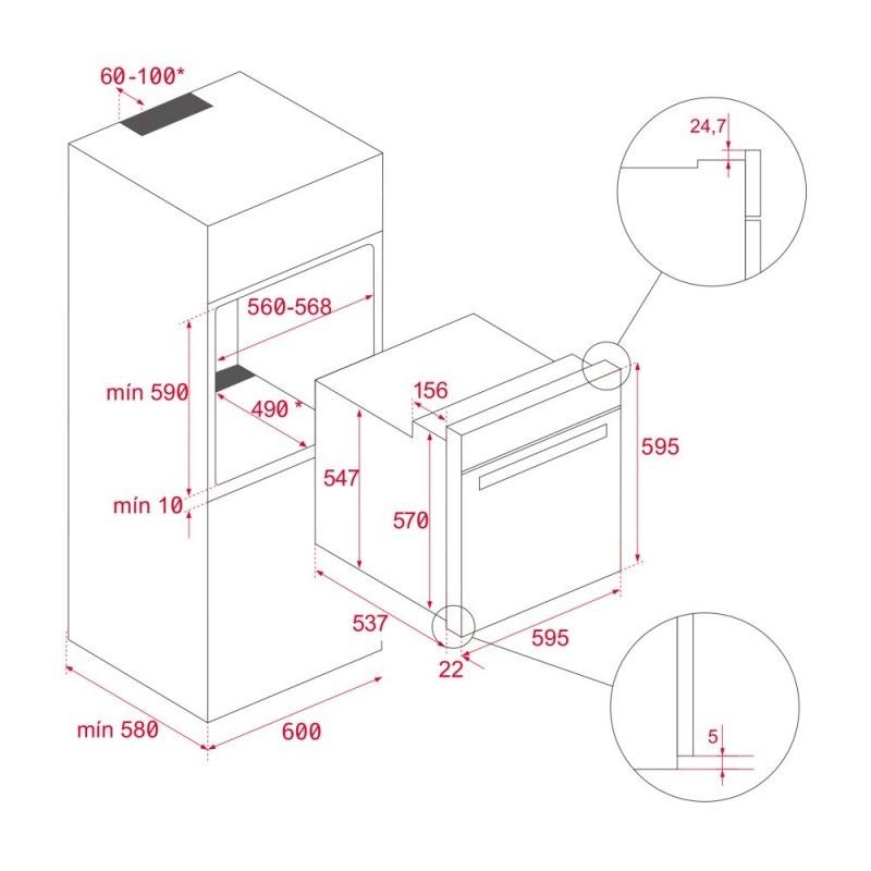 Forno elétrico - teka - hsb615s - envio rápido - melhores descontos - eletr (2)