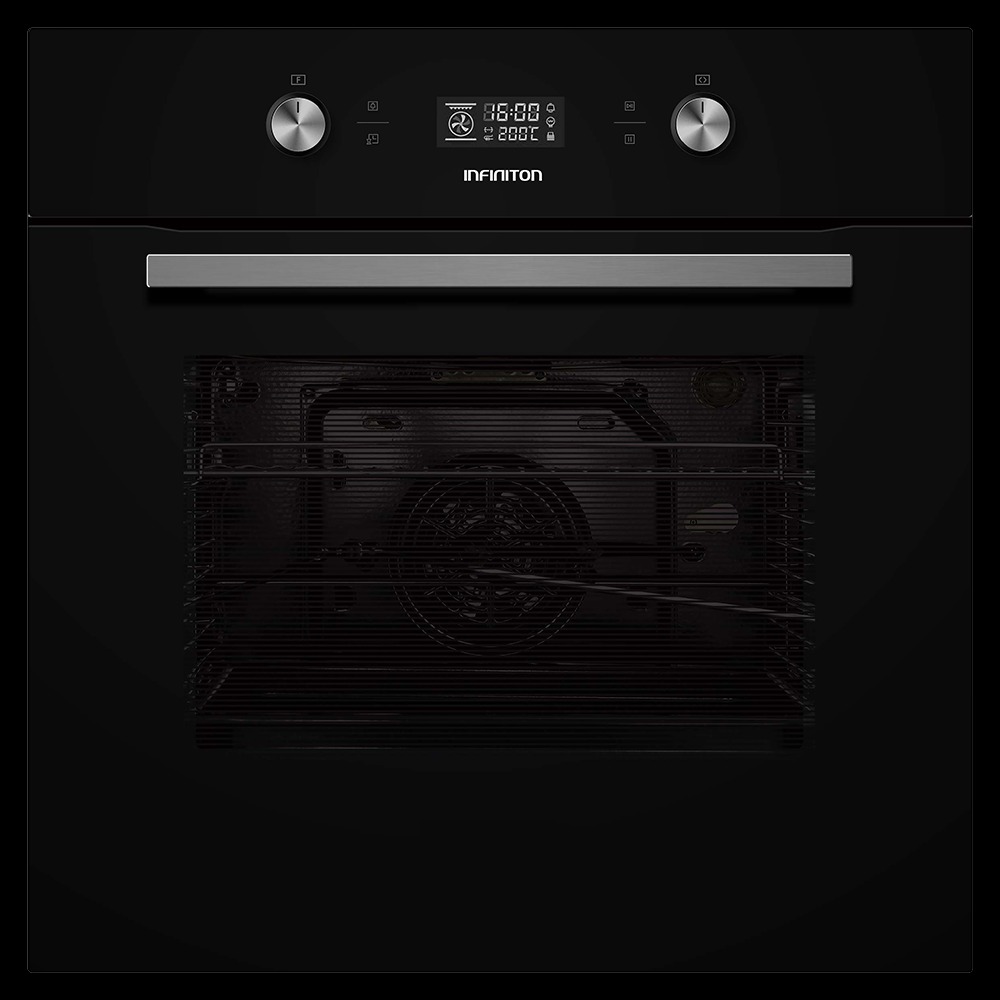 Forno pirolítico Infiniton TBPYE27 - Preto, 70L,3200W, ecrã LED