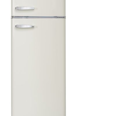 Frigorífico com congelador Frigelux RFDP246RCA++ Retro 246L Branco Creme / White Cream Classe E