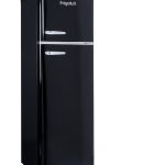 Frigorífico com congelador Frigelux RFDP246RNA++ Retro 246L Preto Black Classe E