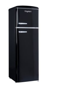 Frigorífico com congelador Frigelux RFDP246RNA++ Retro 246L Preto Black Classe E (5) Frigorífico com congelador Frigelux RFDP246RNA++ Retro 246L Preto Black Classe E