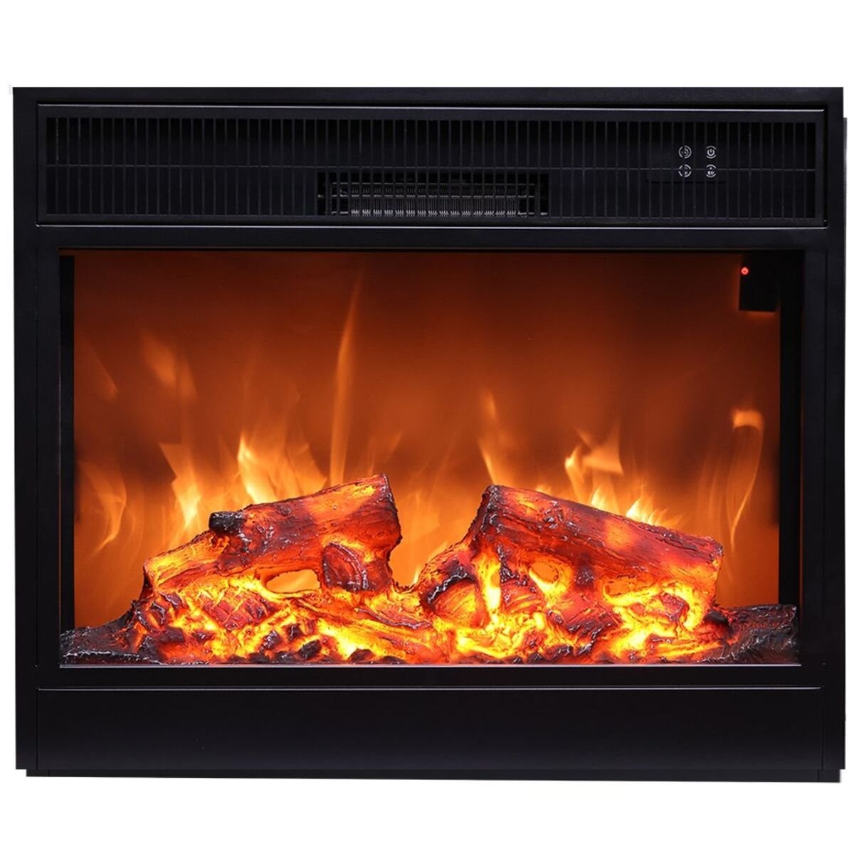 Inserção para lareiras eléctricas modelo Panarea. Queimador eléctrico embutido também para lareiras existentes. Potência de aquecimento de 1500W (2) Inserção para lareiras eléctricas modelo Panarea. Queimador eléctrico embutido também para lareiras existentes. Potência de aquecimento de 1500W com controlo remoto incluído. Também pode ser utilizado apenas com o efeito da chama no Verão.