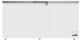 METRO Professional Congelador GHF2700S, aço, 188 x 73.5 x 94.5 cm, 700 L, 125 W, 3 cestos, iluminação LED, 6 rodas, fechadura, branco / cinza