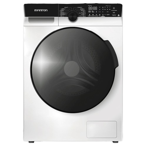 Máquina de lavar de carga frontal INFINITON WM-G124AWL, 12 kg, 1400 rpm, inversor, 14 programas, B, aço inoxidável