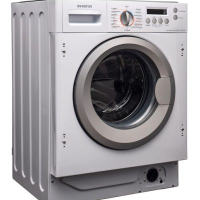 Máquina de lavar roupa INFINITON, 8 Kg, 1400 Rpm, Inverter, Inverter, Tratamento a vapor, A, Branco