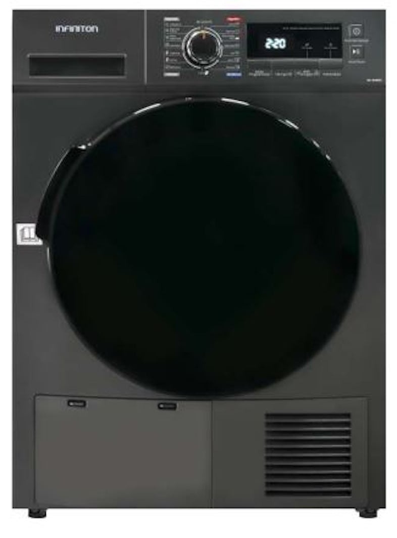 Máquina de secar roupa com condensação INFINITON SD-DG85C, 8 kg, 16 programas, B, Dark Inox (2)