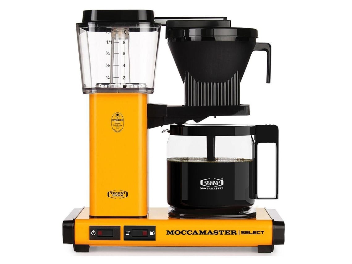 Moccamaster Kbg Select Yellow Pepper Completamente Automático Cafeteira de Filtro 1.25 L