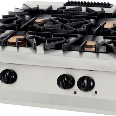 Placa de fogão Premium - 4 queimadores - Unidade dupla - Profundidade 90cm - 40kW - Gás