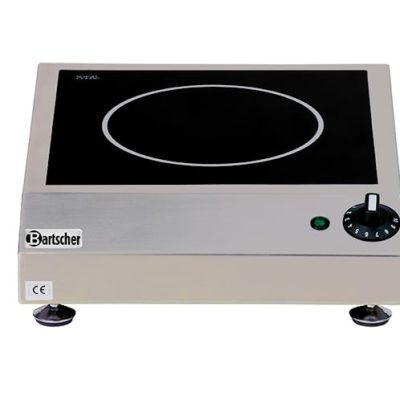 Placa vitrocerâmica - 2,3 kW - L 340 x P 420 mm - Bartscher. Bartscher