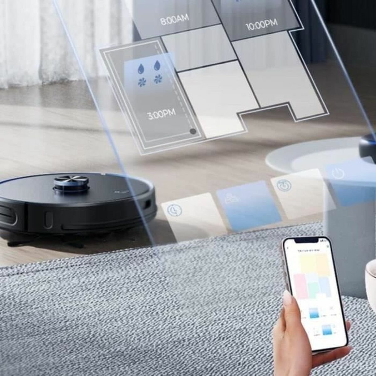 Robot Aspirador EZIclean I-Bot Z7 (6)