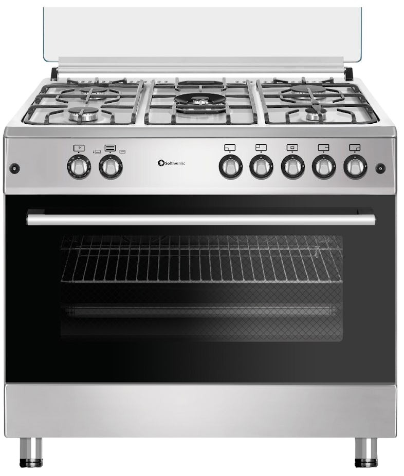 Solthermic Cozinha a Gás Inox 90×60 – Forno Panorâmico F9L50G2I