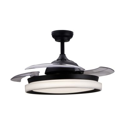 Ventilador de Teto com Luz Philips Atlas Preto 450 lm 28 W