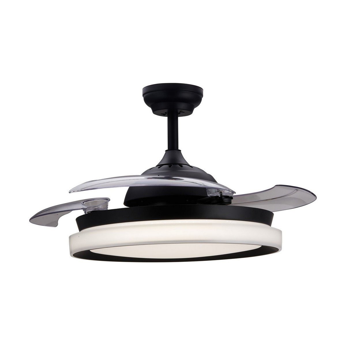Ventilador de Teto com Luz Philips Atlas Preto 450 lm 28 W (1)
