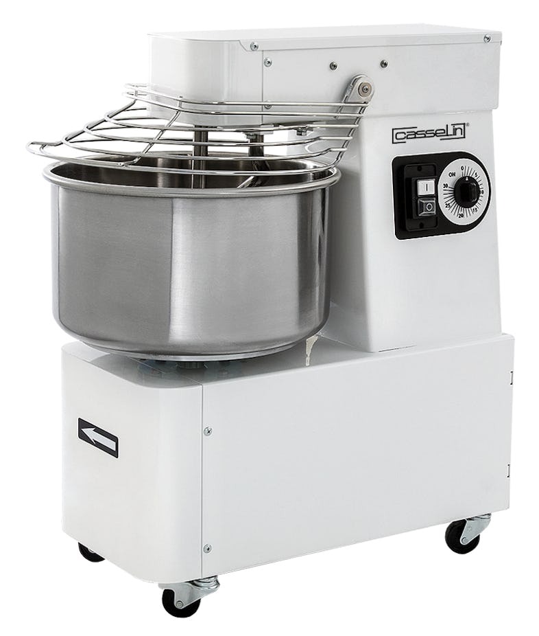 Amassadora de gancho espiral com cabeça e cuba fixas 17 kg CPSTCF17 Casselin Amassadora de gancho espiral com cabeça e cuba fixas 17 kg CPSTCF17 Casselin