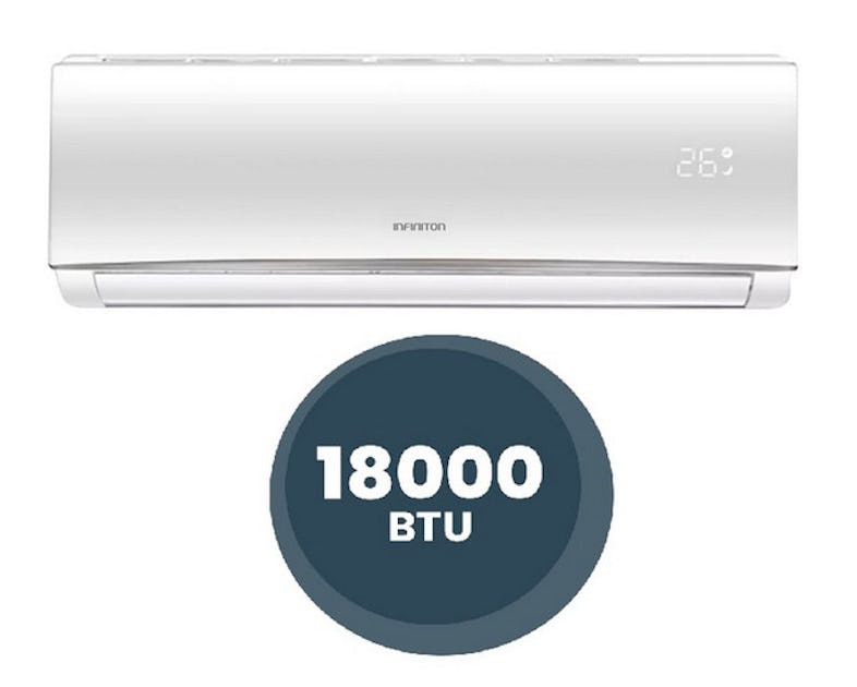 Aparelho de ar condicionado INFINITON SPTSE18A2, 18000 BTU, Wifi, bomba de calor, A++, branco (1)