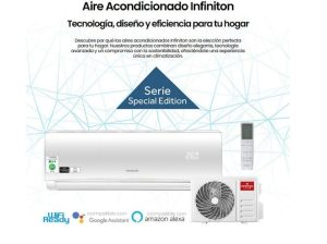 Aparelho de ar condicionado INFINITON SPTSE18A2, 18000 BTU, Wifi, bomba de calor, A++, branco (5)
