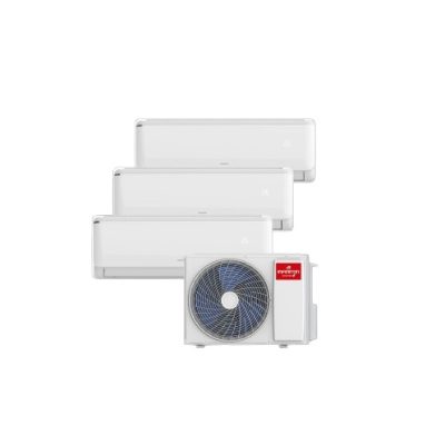 Ar Condicionado INFINITON Multi 3X1 MPTMF120909A2, 9000 + 9000 + 12000 BTU, Inversor, A++A+, Temporizador, Branco