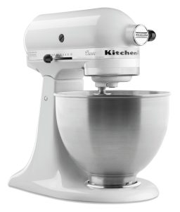 Batedeira profissional de 4,28 litros 5K45SSEWH - duas cores - KitchenAid - Branco - L35,8- P22,1- A35,3- Metal