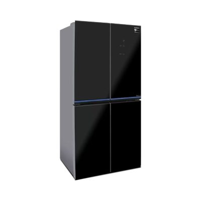 Frigorifico Americano INFINITON AMCB-460CD83WEN, 470 l, 185 cm, Total No Frost, E, Crystal Black