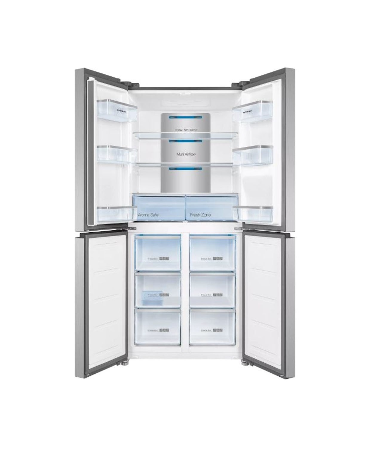 Frigorifico Americano Infiniton AMCB-A184I, 470 l, 185 cm, E, No Frost Total, Inox (1)