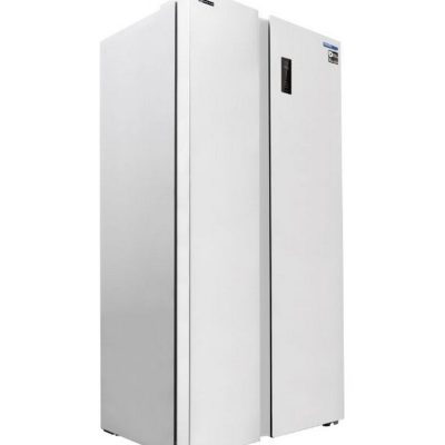 Frigorífico americano INFINITON SBS-A174B, 505 litros, E, 177 cm, No Frost Total, branco