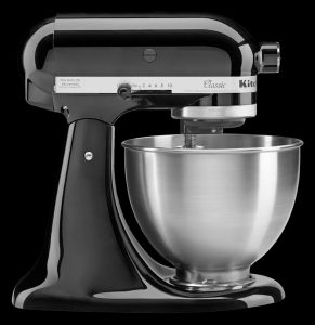 KitchenAid Processador de alimentos Classic 5K45SSEOB, 275 W, 4,3 L, Preto