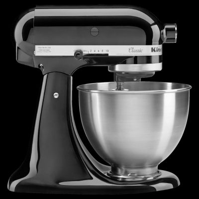 KitchenAid Processador de alimentos Classic 5K45SSEOB, 275 W, 4,3 L, Preto