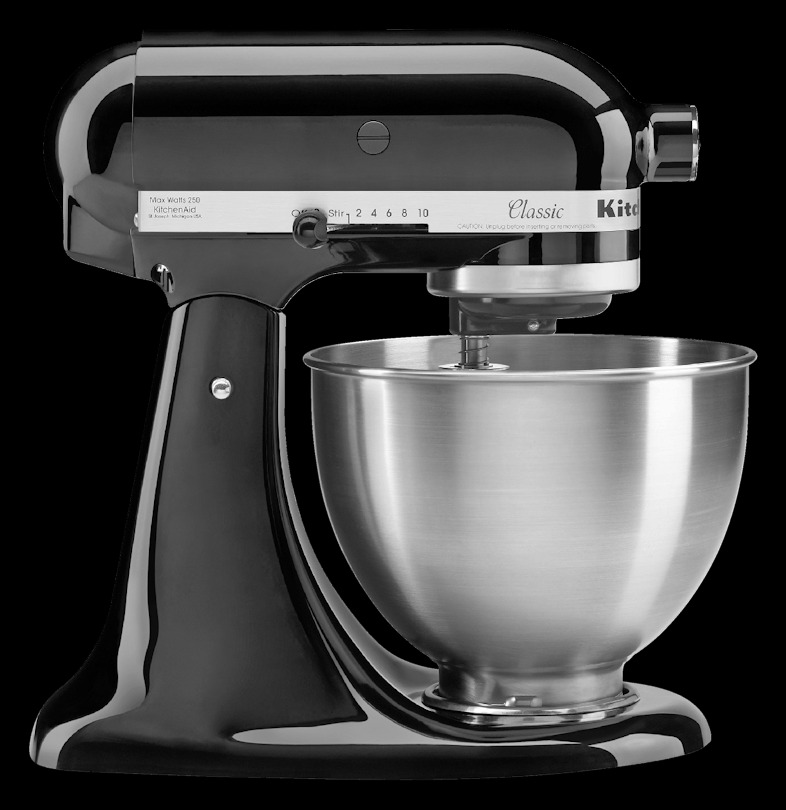 KitchenAid Processador de alimentos Classic 5K45SSEOB, 275 W, 4,3 L, Preto