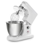 LACOR 69084 - Misturadora amassadora com tigela, 5 litros, Branco, 300 W, 5,3 tons, Aço Inoxidável