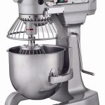 METRO Professional Batedeira planetária GPM1010, alumínio fundido aço inoxidável, 46 x 39 x 61 cm, 10 L, 3 velocidades, 550W-230V, prateada