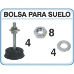 Pack 4 blocos silenciosos para instalação de aparelhos de ar condicionado ao chão